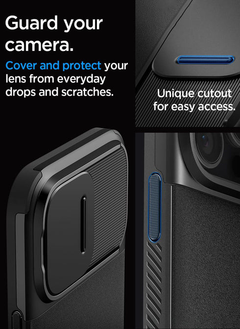 Spigen iPhone 16 Pro MAX Case Optik Armor MAGFIT